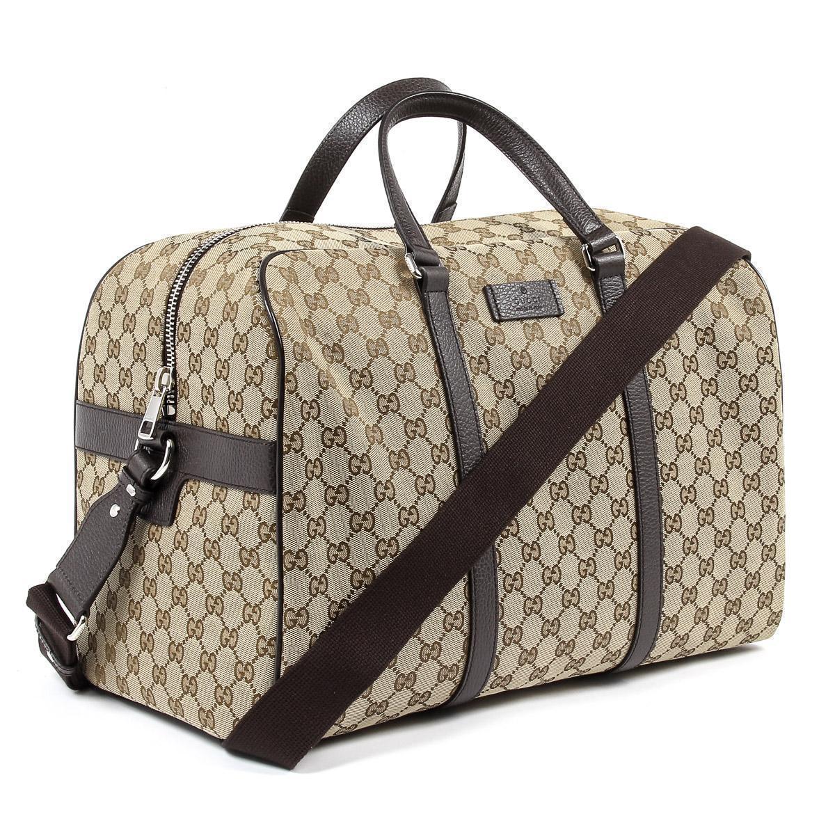 Gucci Monogram Canvas Crossbody