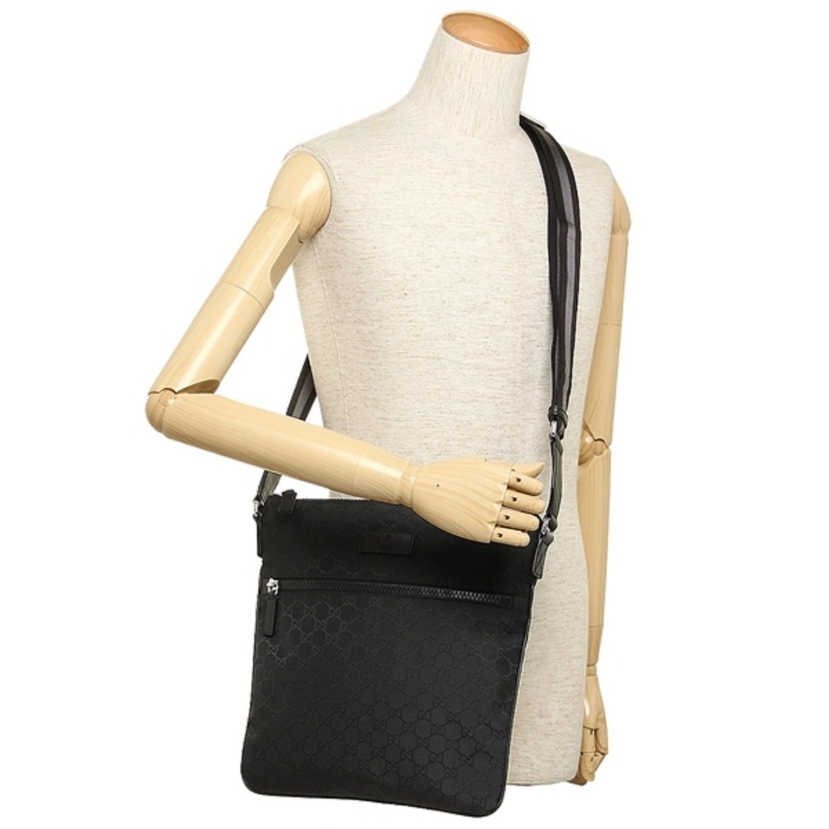 Gucci Monogram Canvas Crossbody
