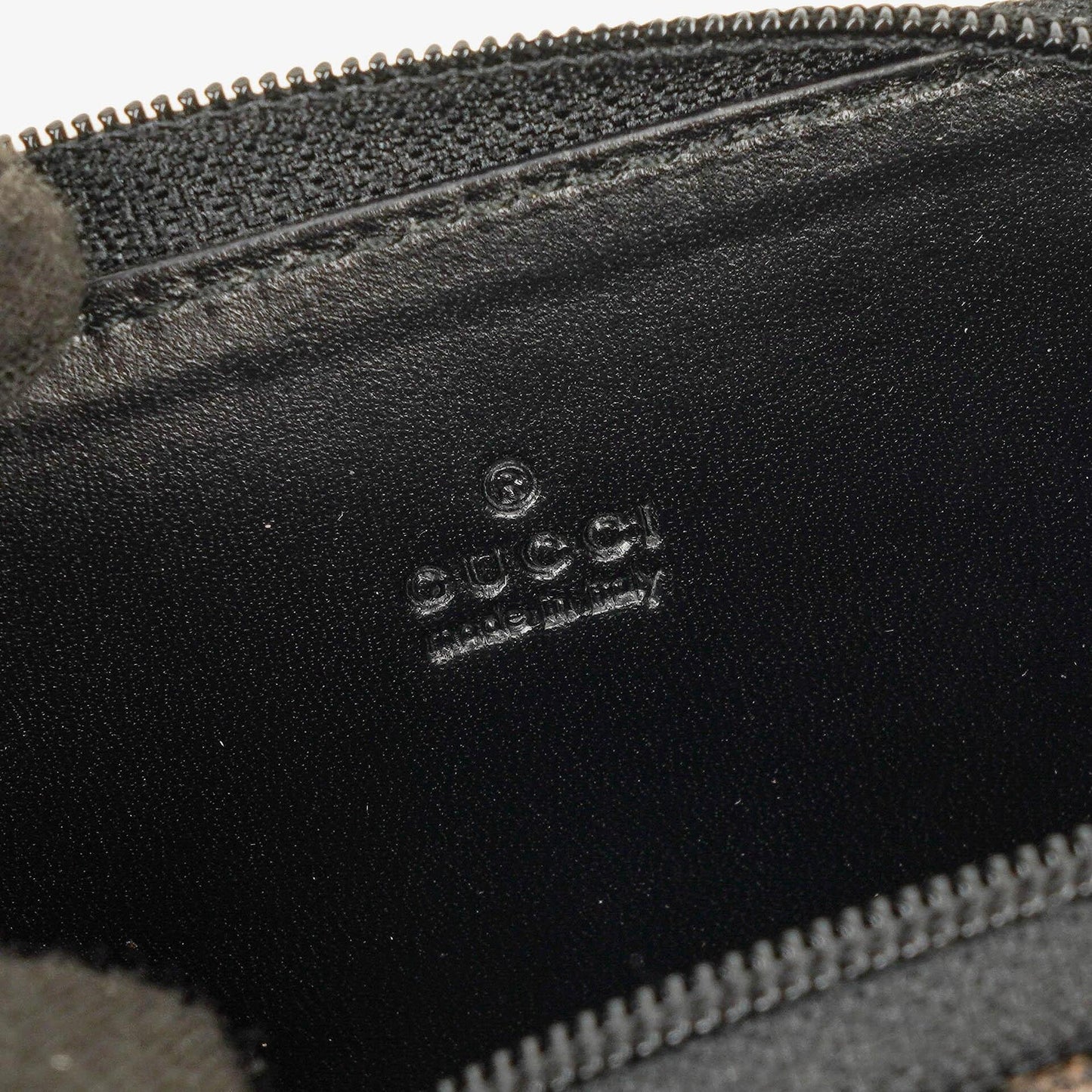 Gucci Vintage Black/Brown GG Canvas Coin Purse