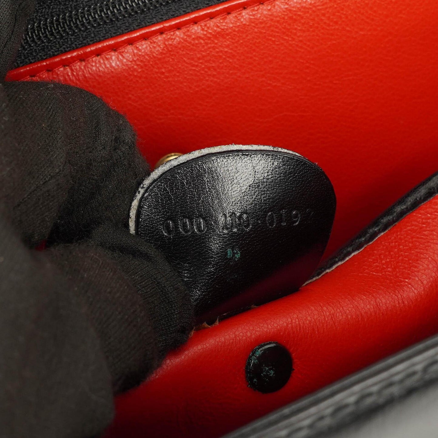 Gucci Vintage Kelly Lady Lock Convertible Top Handle Black Leather Shoulder Bag
