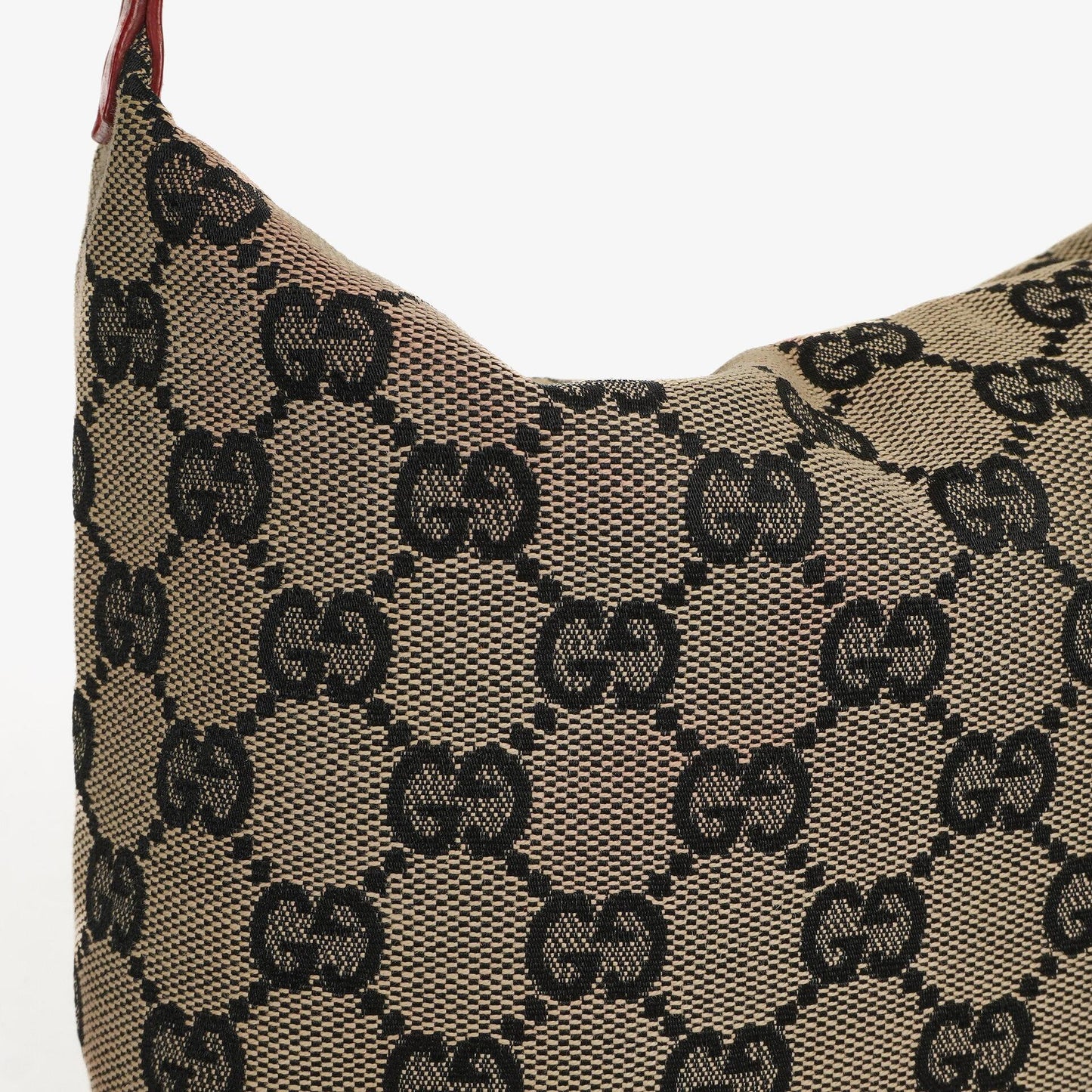 Gucci Vintage Mini Pochette GG Monogram Hobo Bag