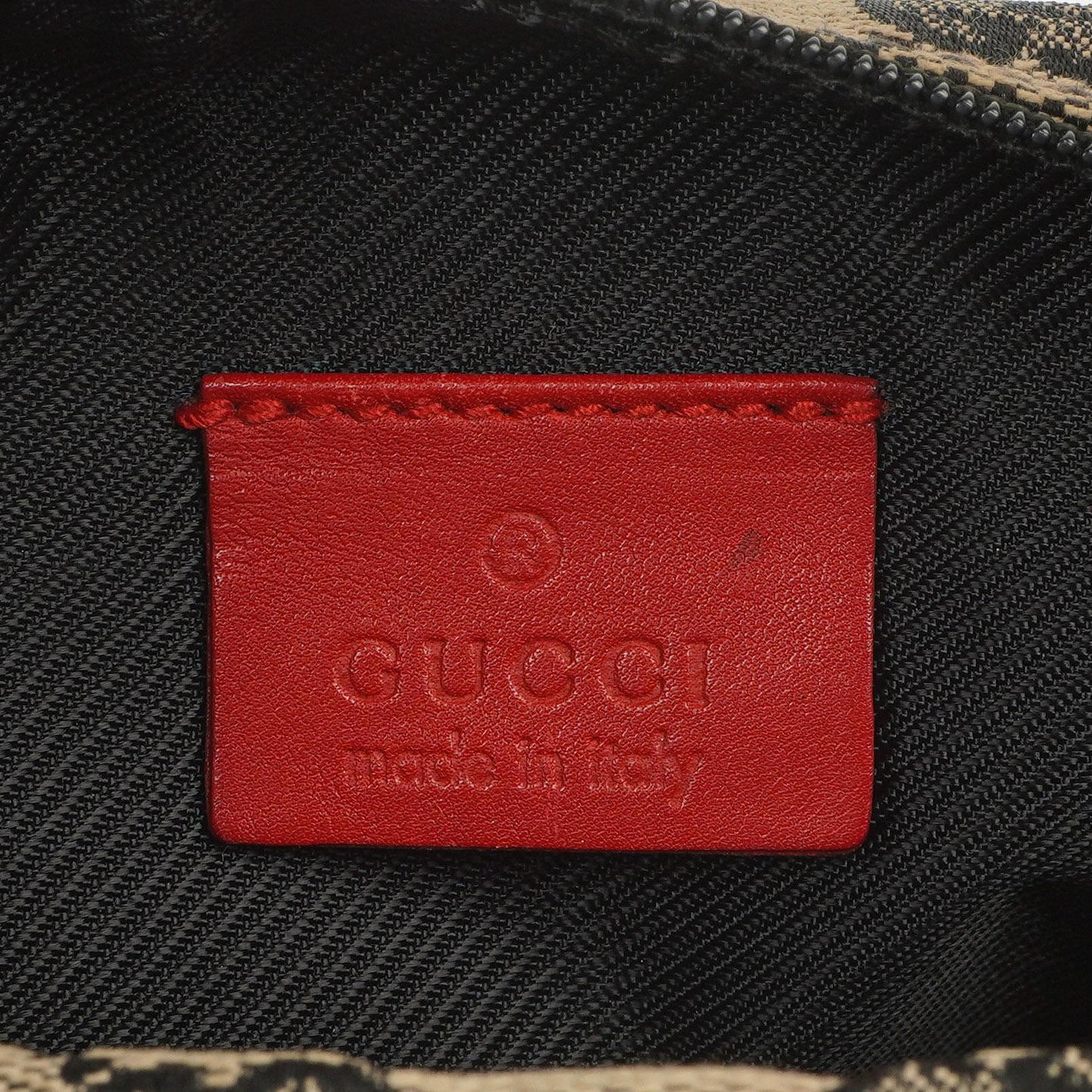 Gucci Vintage Mini Pochette GG Monogram Hobo Bag