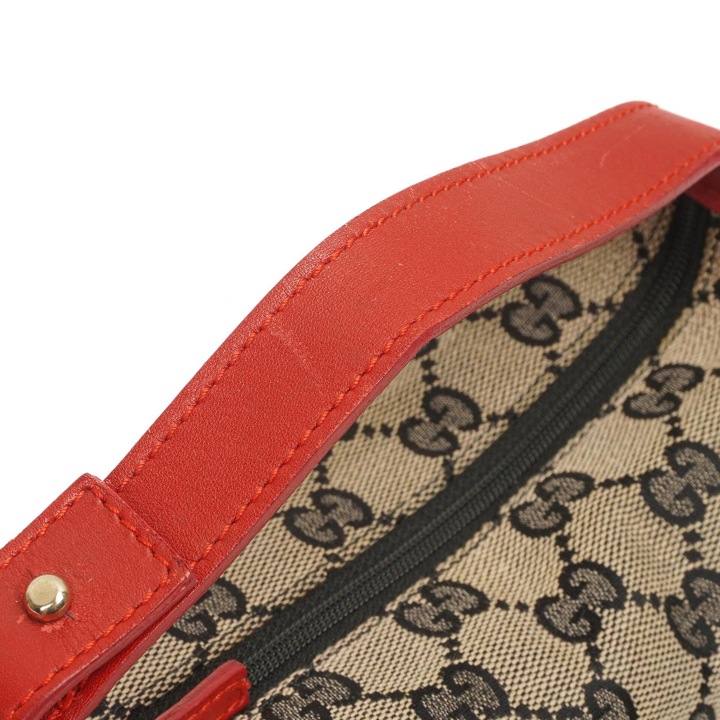 Gucci Vintage Mini Pochette GG Monogram Hobo Bag