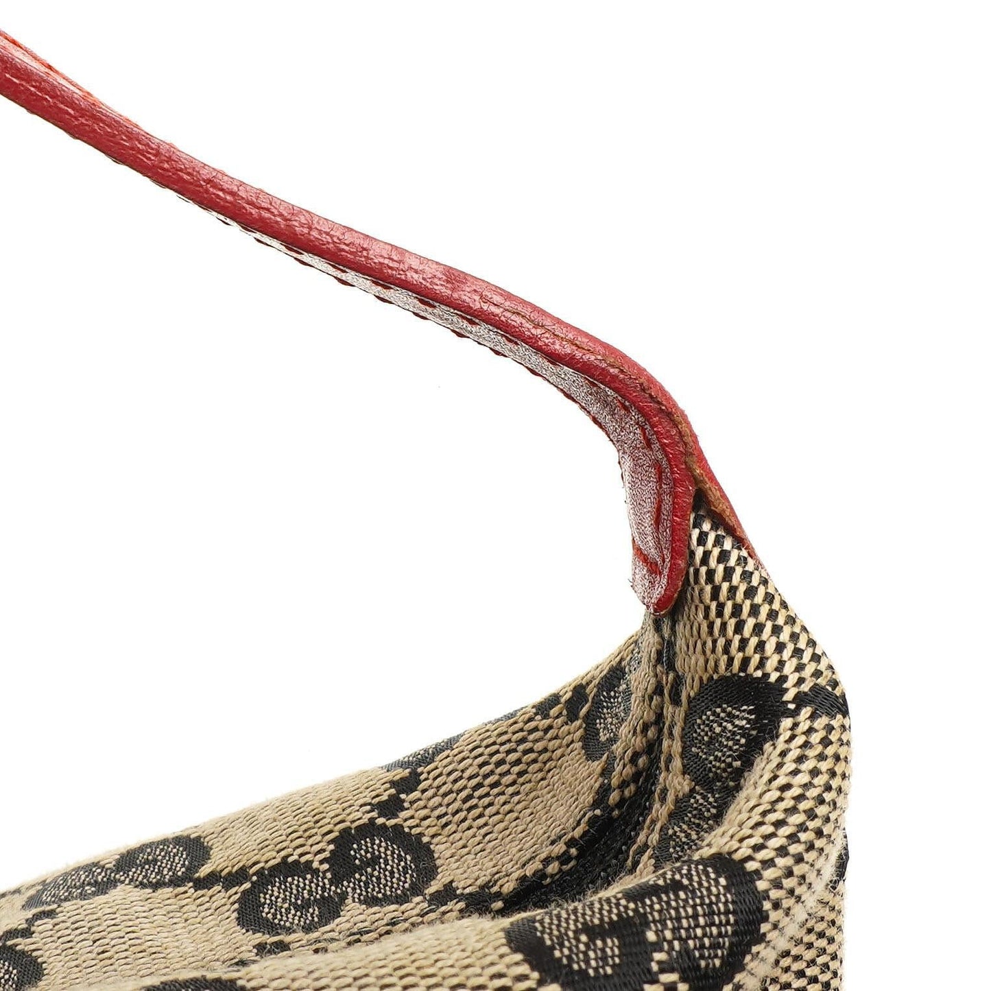 Gucci Vintage Mini Pochette GG Monogram Hobo Bag