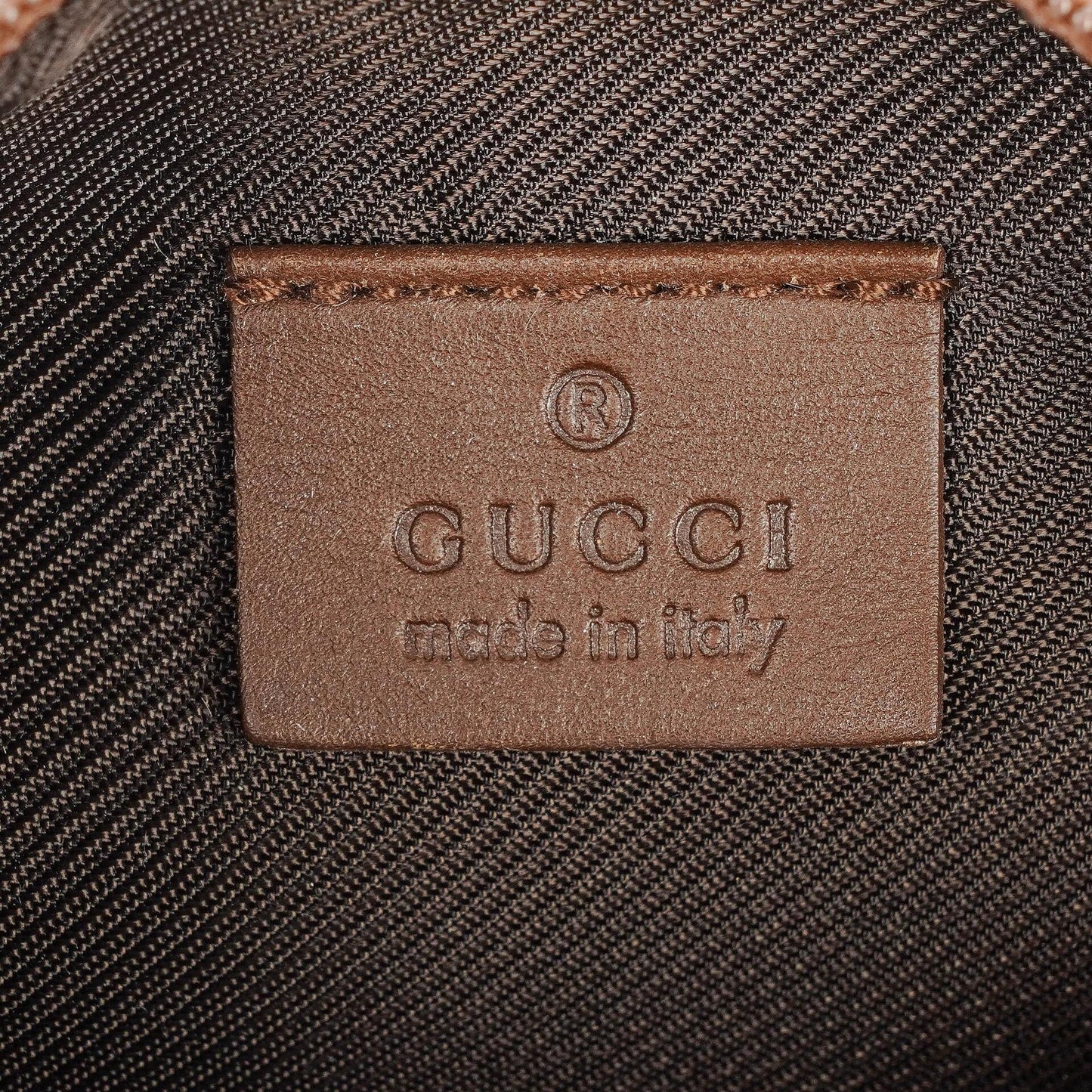 Gucci Vintage Mini Pochette GG Monogram Hobo Bag