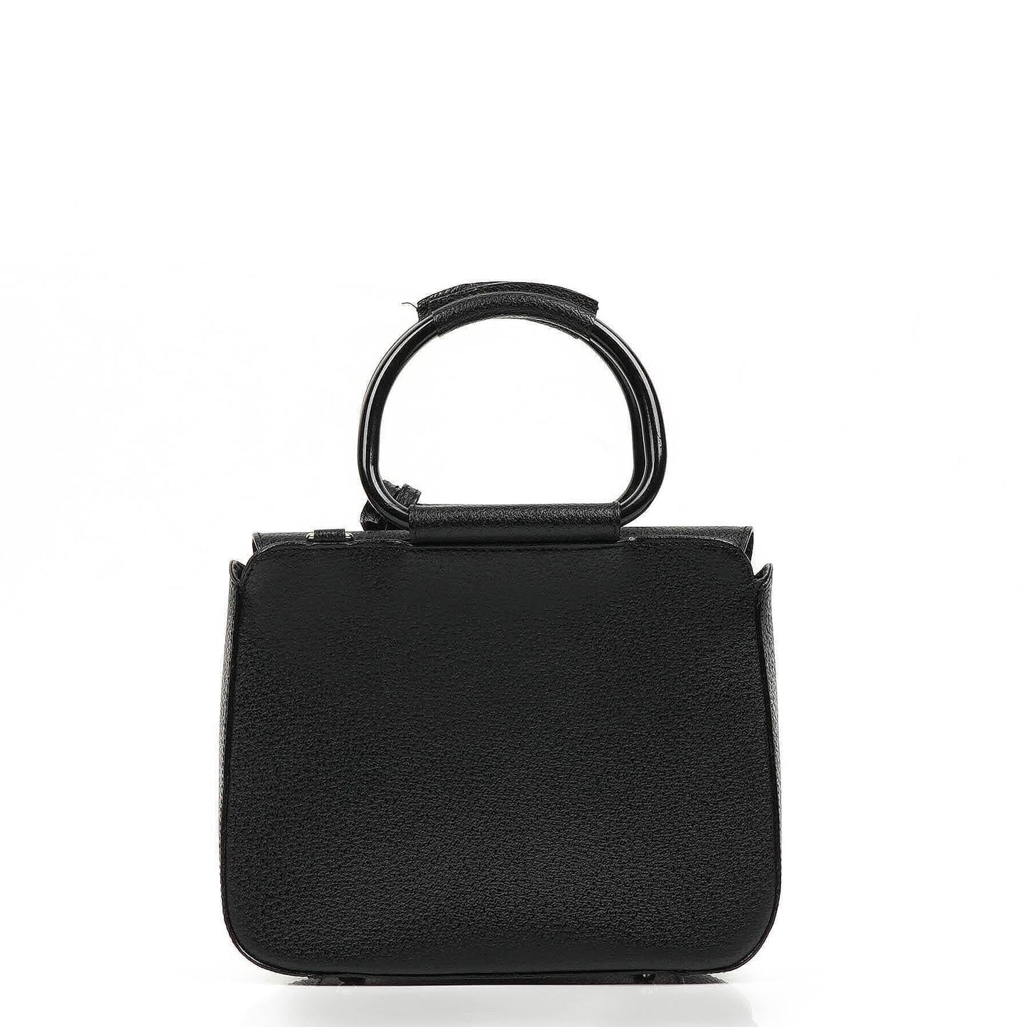 Gucci Vintage Two-Way Small Black Leather Crossbody Bag