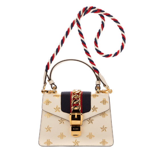 Gucci Lou Monogram Chain Leather Crossbody