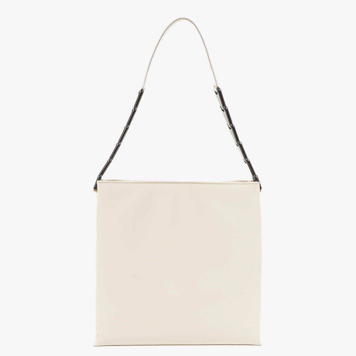 Gucci White Leather Shoulder Bag