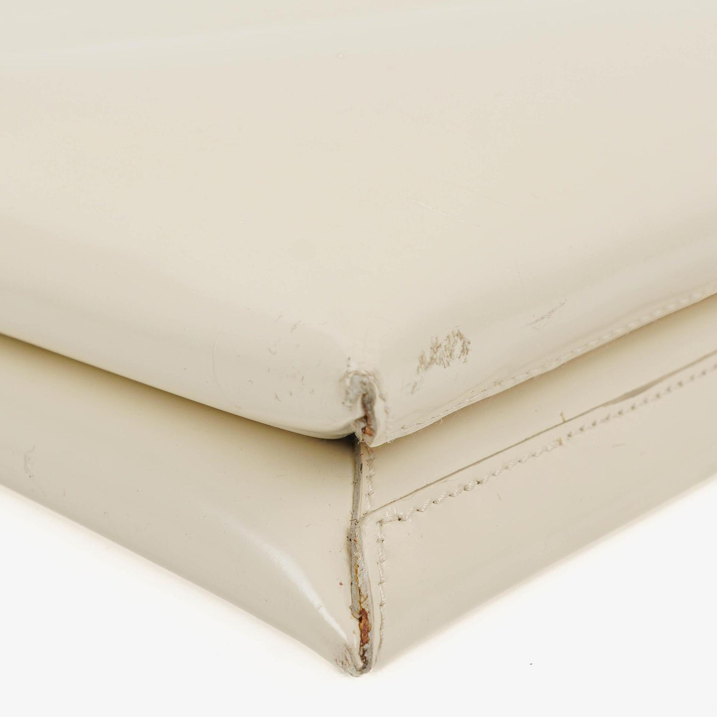 Gucci White Leather Shoulder Bag
