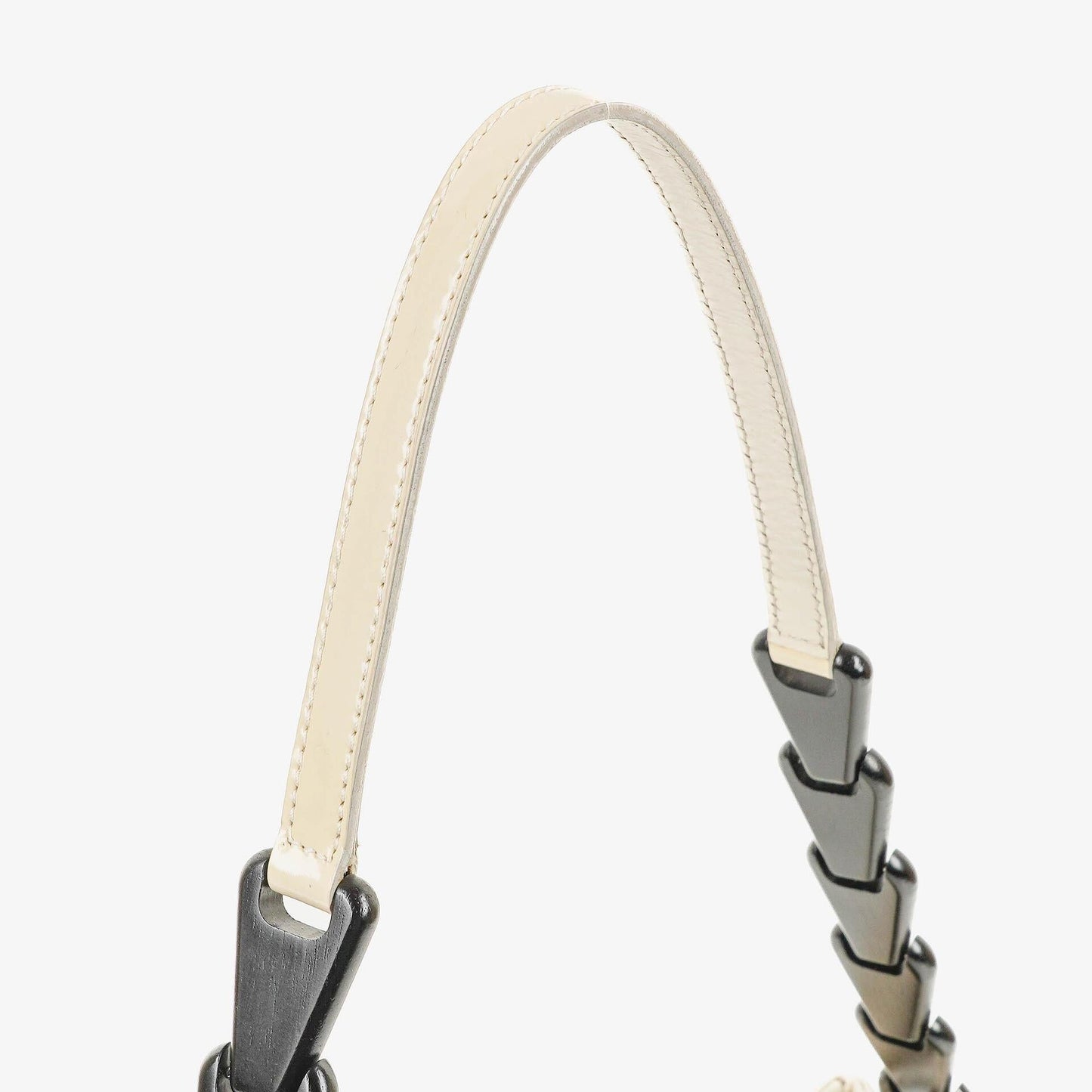 Gucci White Leather Shoulder Bag