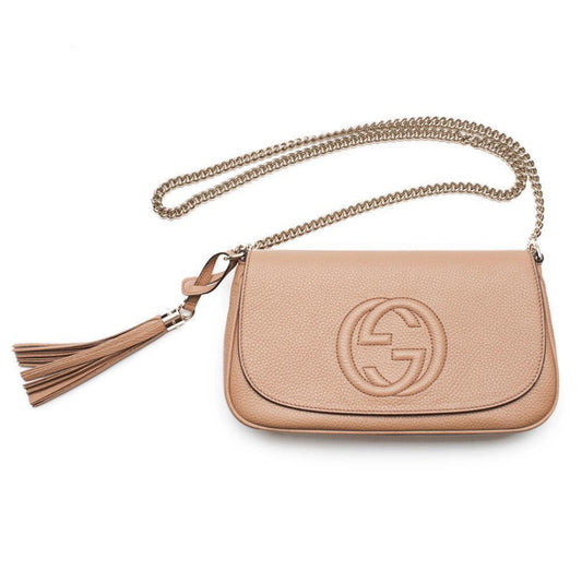 Gucci Chain Leather Crossbody