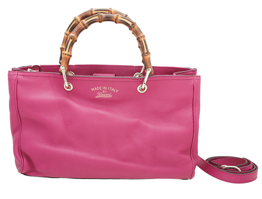 Gucci Leather Top Handle Tote