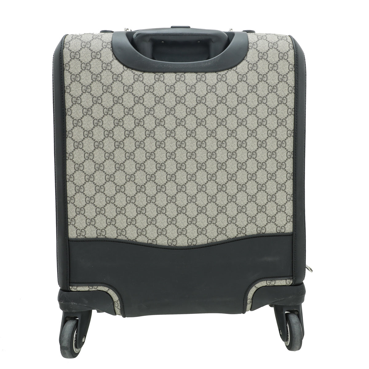 Gucci Leather Canvas Shoulder Bag
