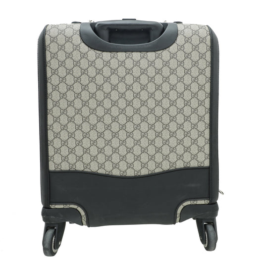 Gucci Leather Canvas Shoulder Bag
