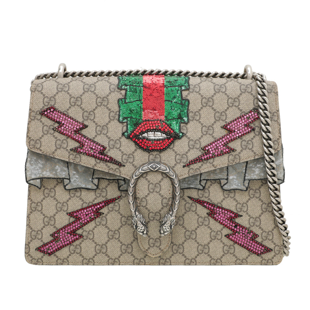 Gucci Canvas Shoulder Bag