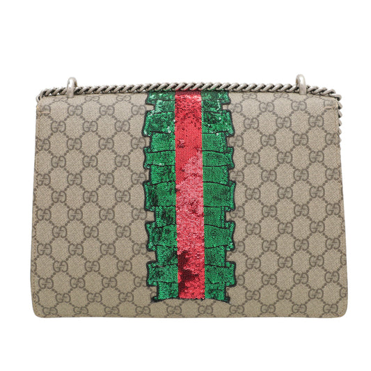 Gucci Canvas Shoulder Bag