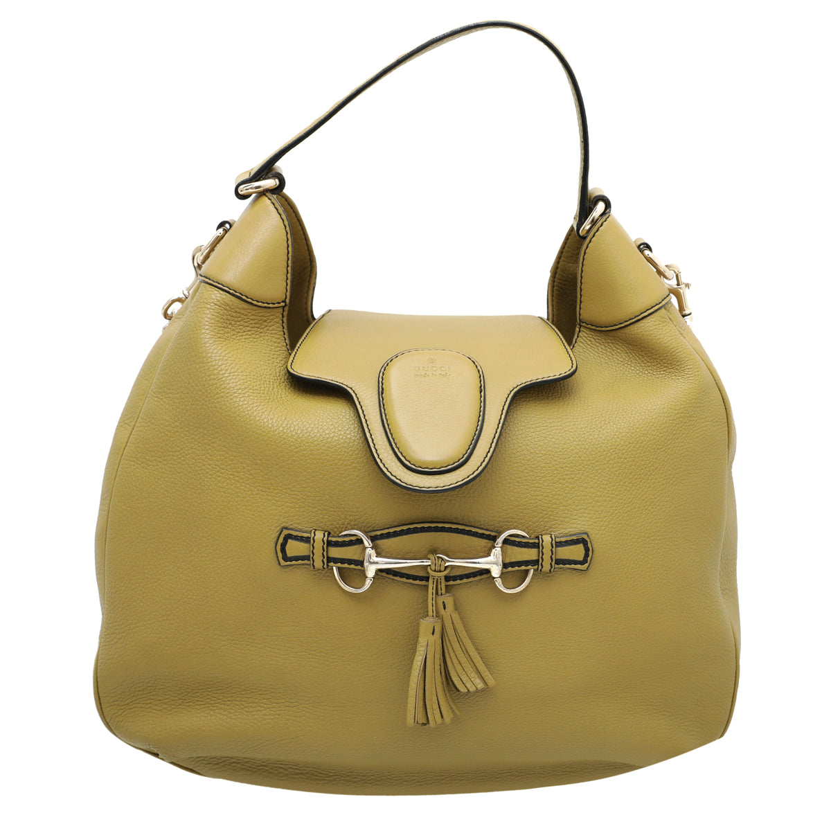 Gucci Leather Top Handle Shoulder Bag