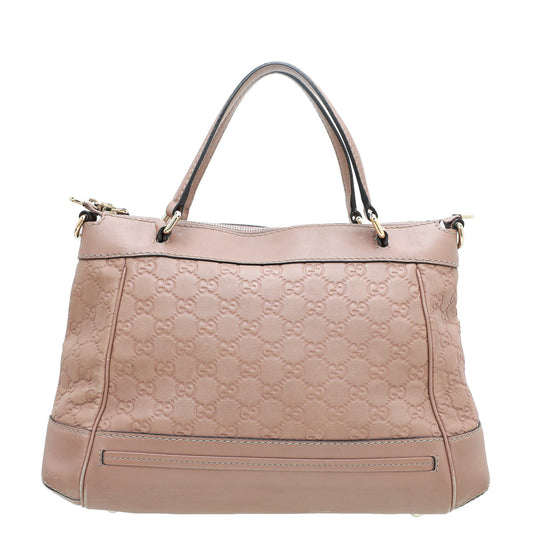 Gucci Leather Top Handle Shoulder Bag