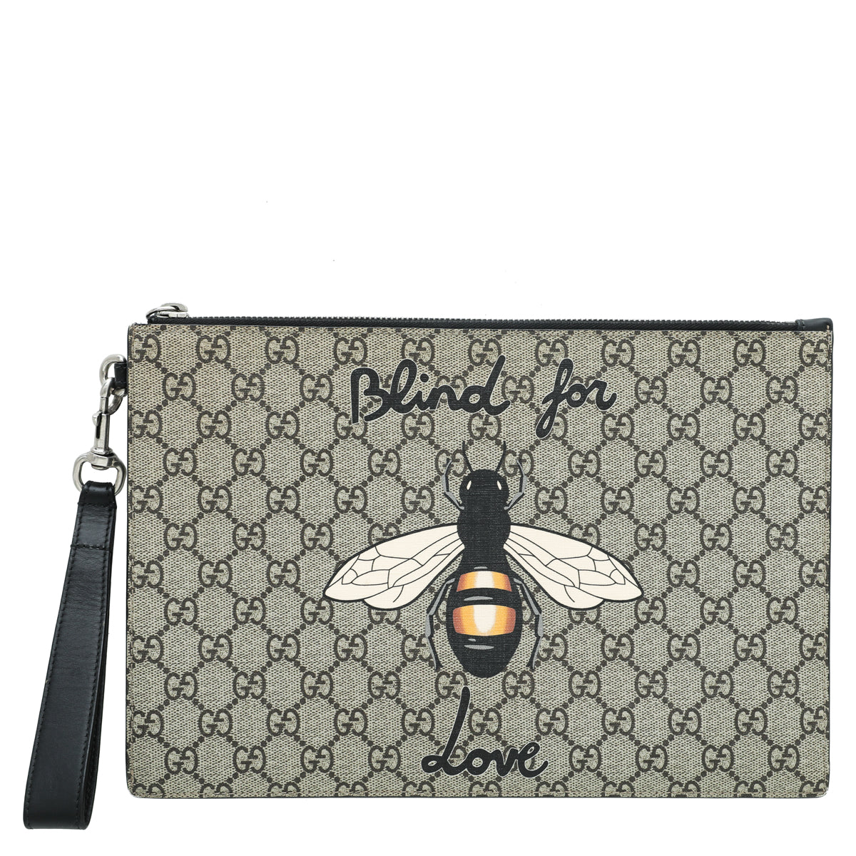 Gucci Leather Canvas Shoulder Bag