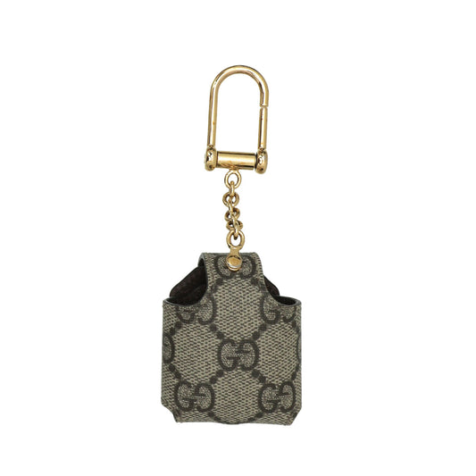 Gucci Leather Canvas Shoulder Bag
