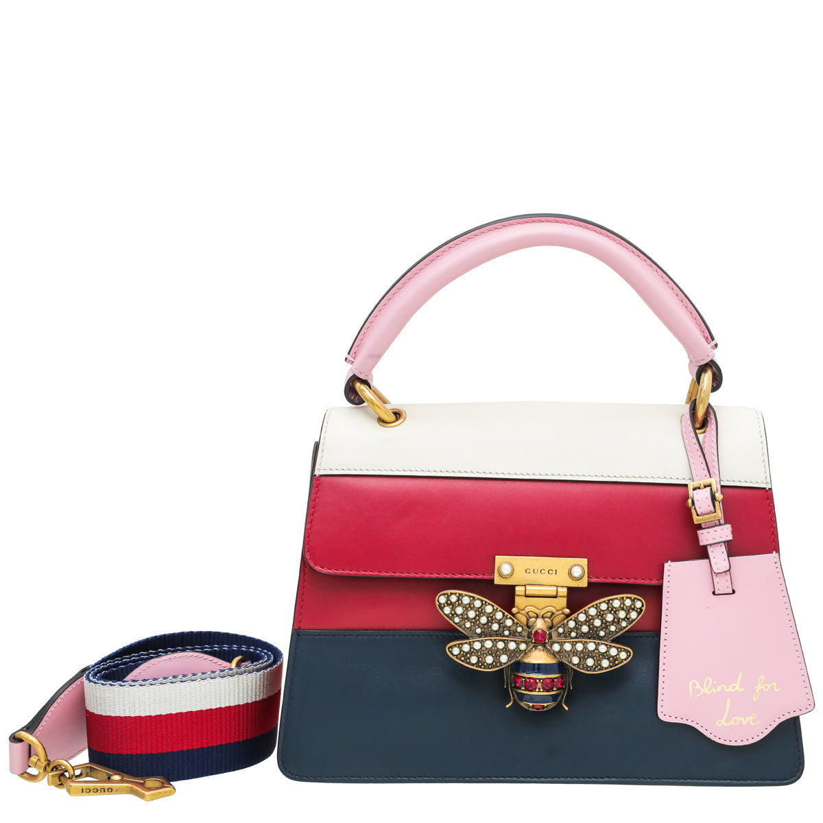 Gucci Leather Top Handle Shoulder Bag