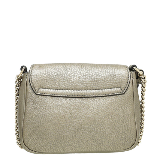 Gucci Chain Leather Shoulder Bag
