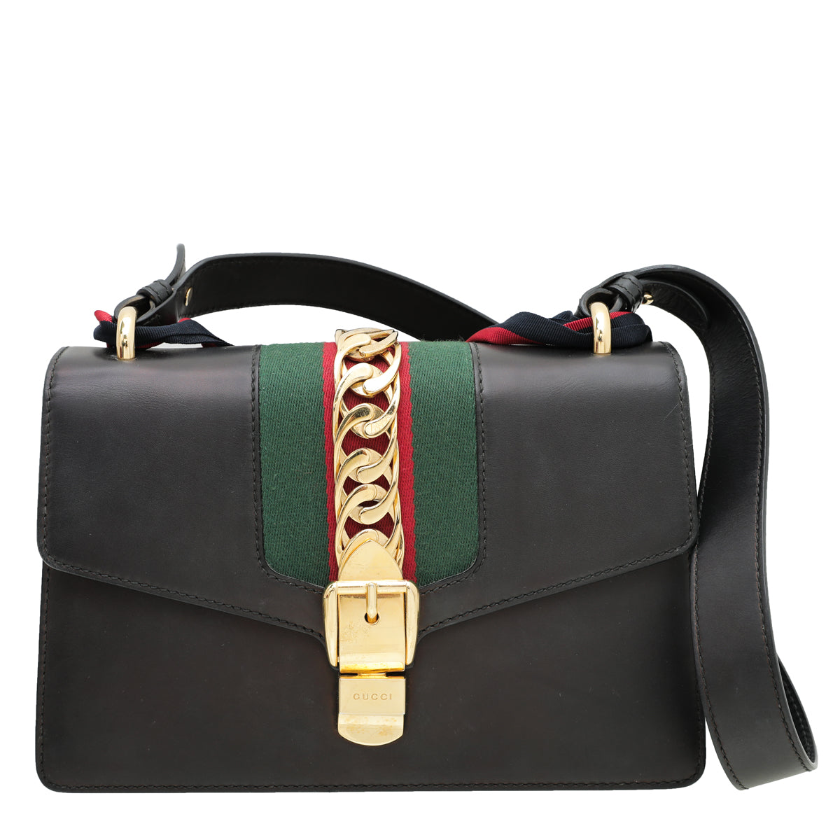 Gucci Leather Shoulder Bag