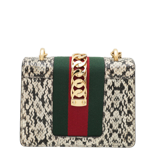 Gucci Chain Leather Shoulder Bag