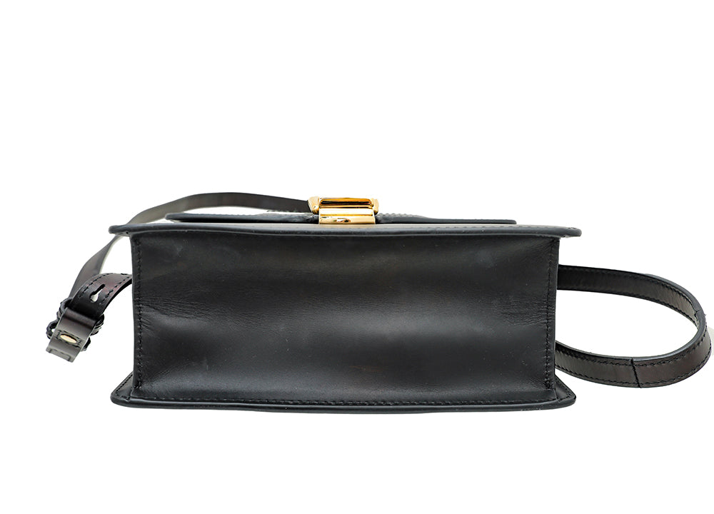 Gucci Leather Top Handle Shoulder Bag