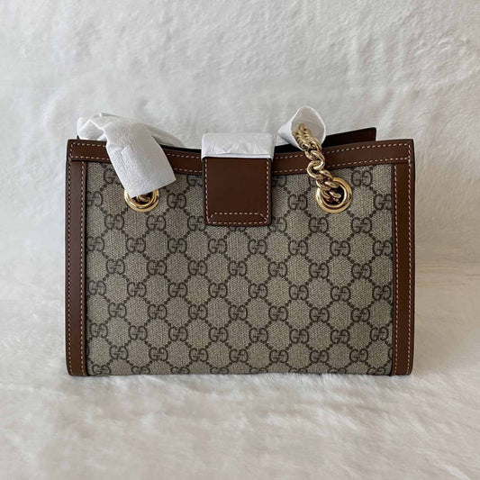 Gucci GG Supreme Leather Chain Shoulder Bag Style 1