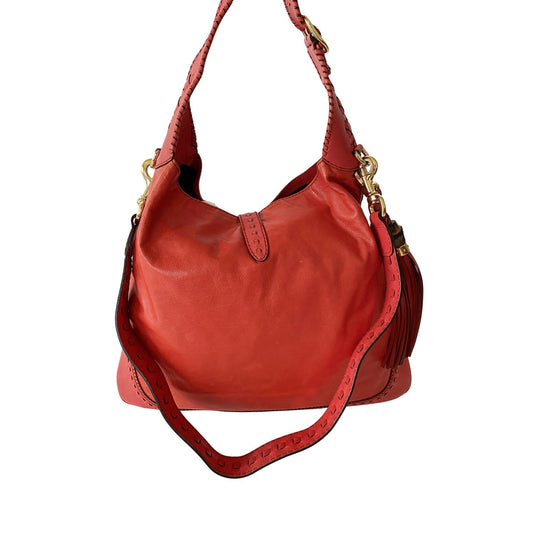 Gucci Jackie Leather Canvas Shoulder Bag Style 1