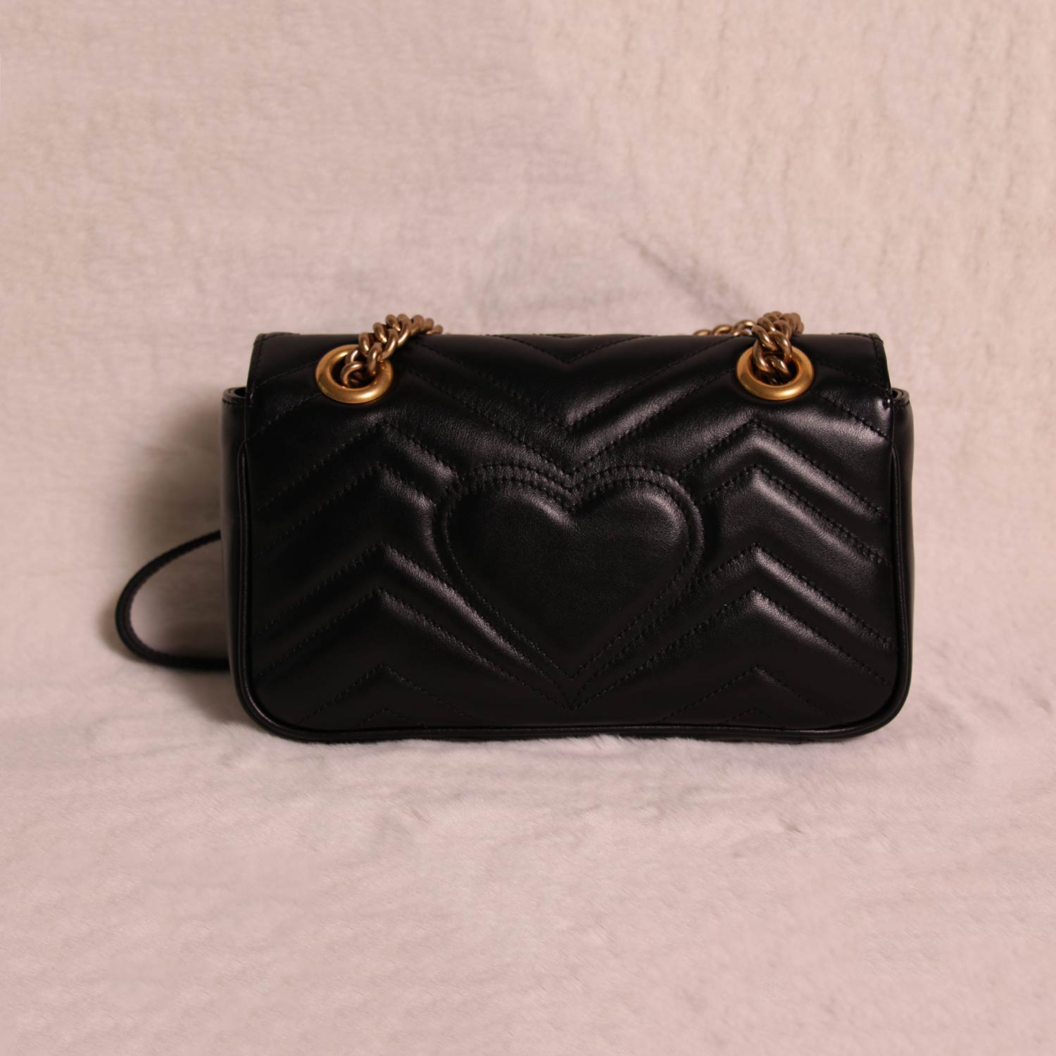 Gucci GG Marmont Leather Chain Shoulder Bag Style 7