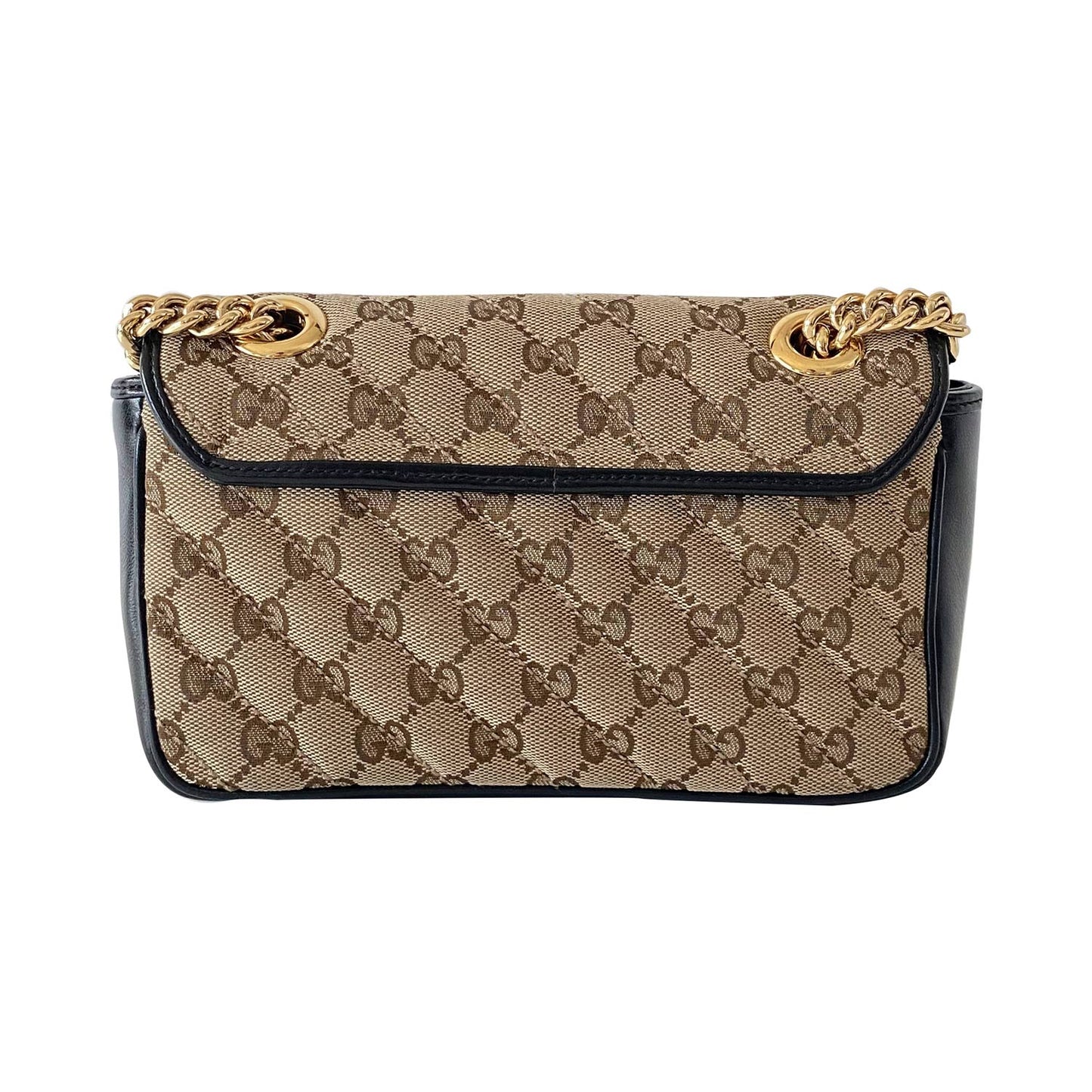 Gucci GG Marmont Leather Chain Shoulder Bag Style 2