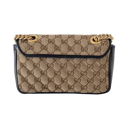 Gucci GG Marmont Leather Chain Shoulder Bag Style 2