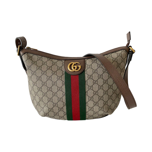 Gucci Leather Canvas Crossbody