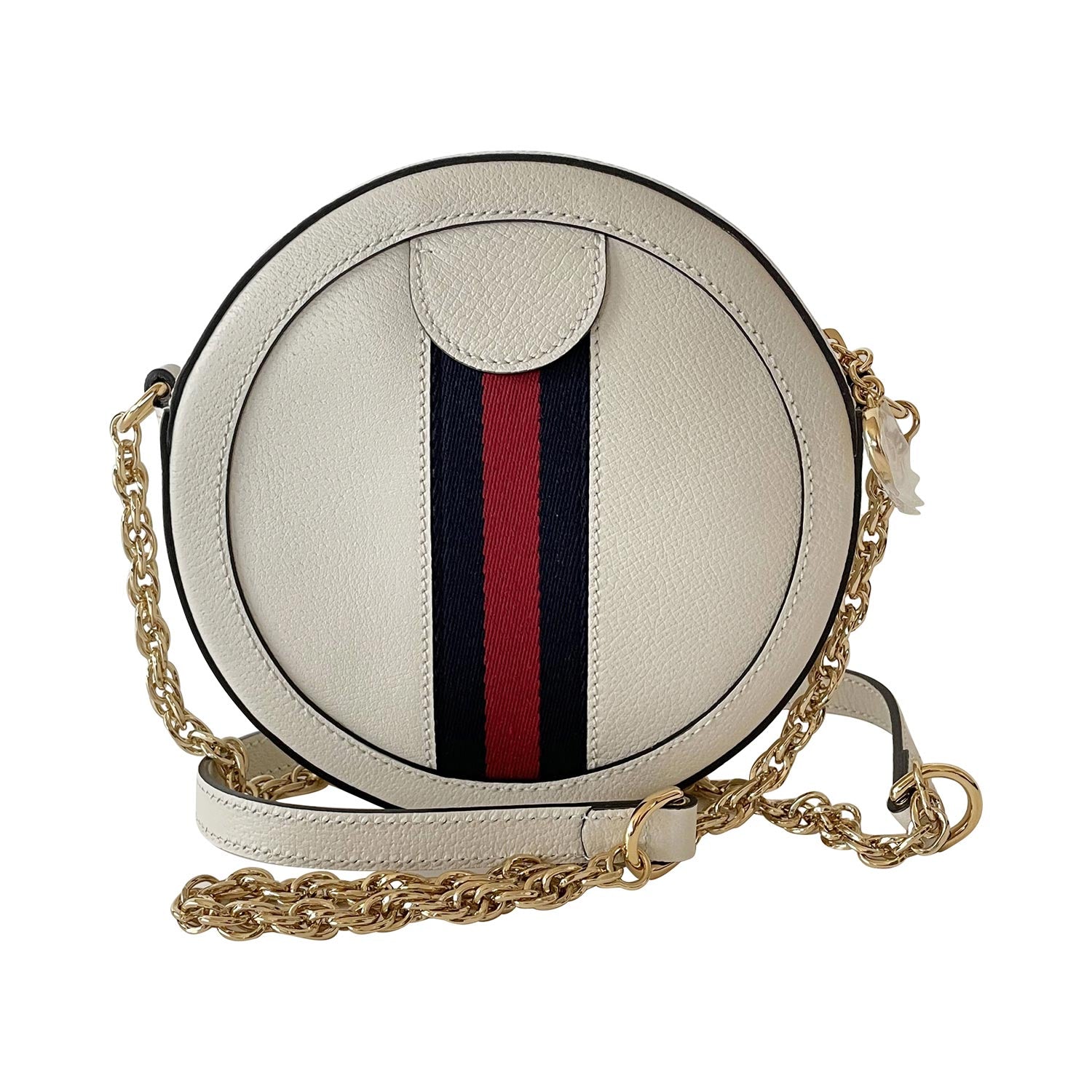 Gucci Ophidia Leather Chain Crossbody