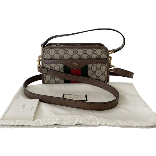 Gucci Ophidia Leather Shoulder Bag Style 1