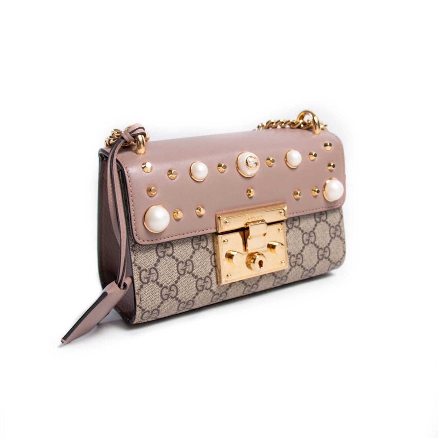 Gucci Padlock Leather Chain Shoulder Bag Style 2