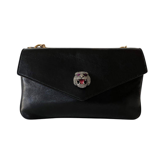 Gucci Leather Chain Shoulder Bag Style 2