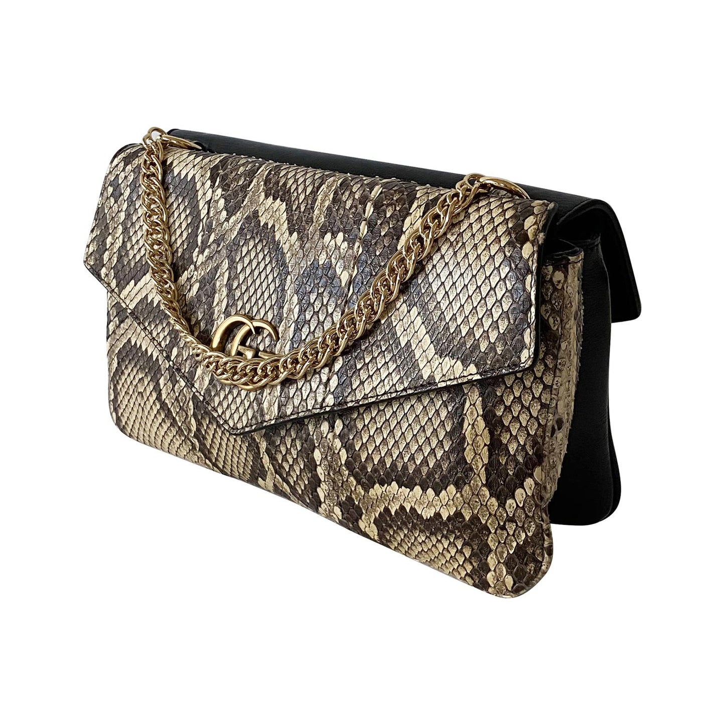 Gucci Leather Chain Shoulder Bag Style 2