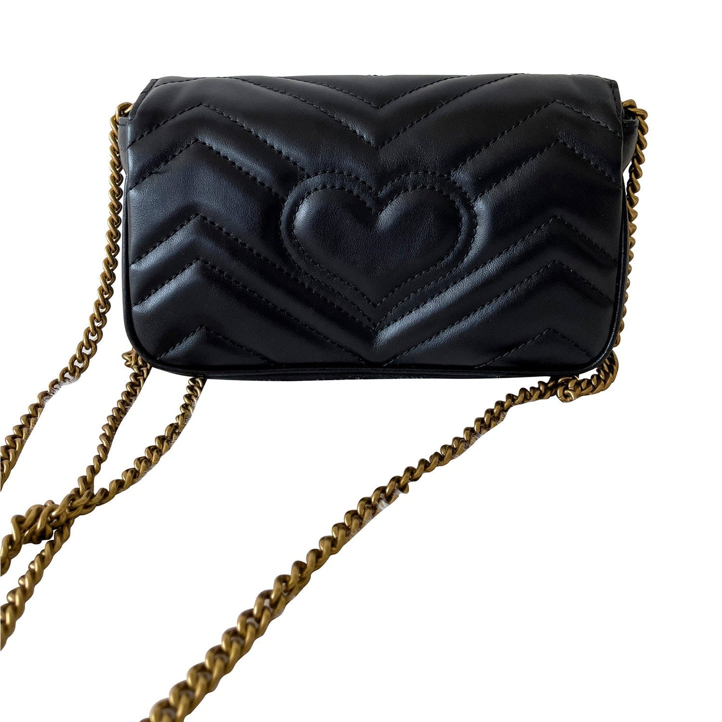 Gucci GG Marmont Leather Chain Shoulder Bag Style 11