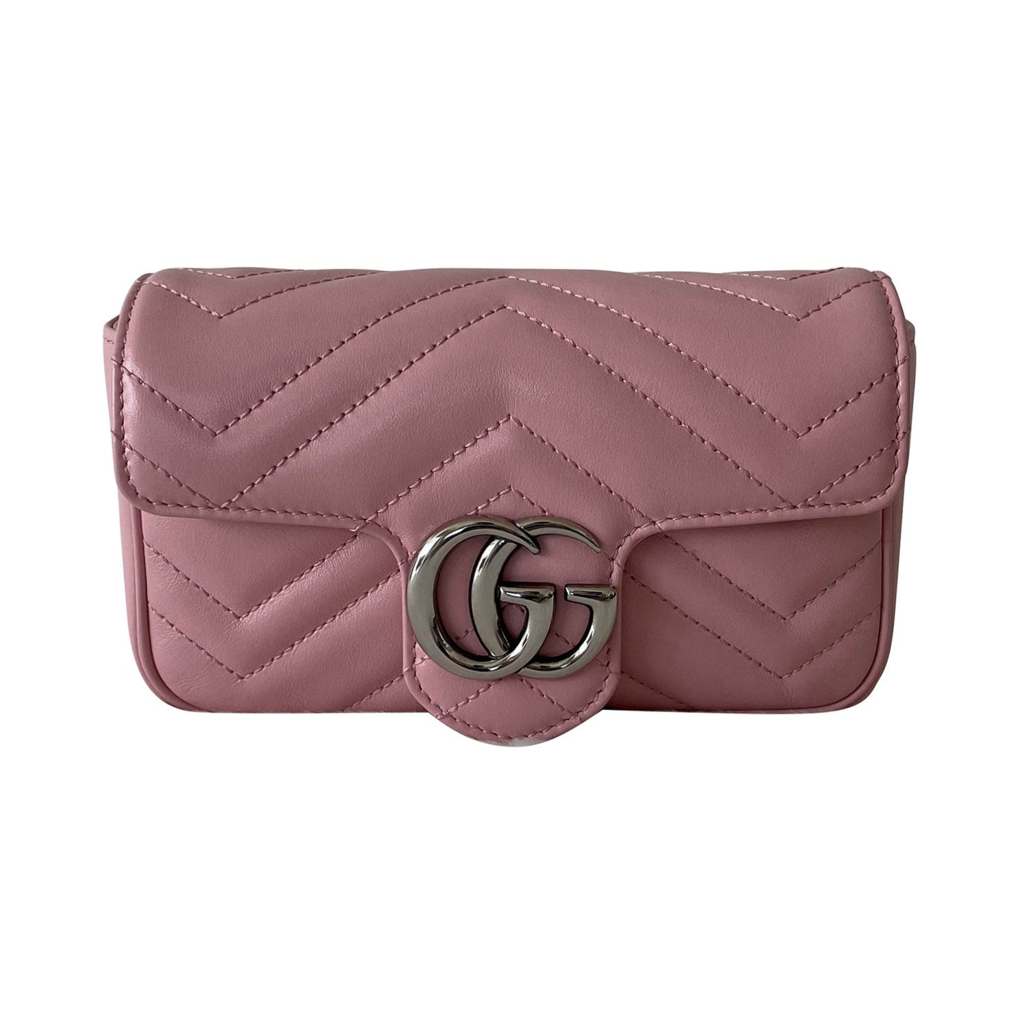 Gucci GG Marmont Leather Chain Shoulder Bag Style 8