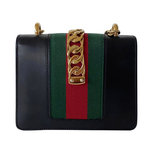 Gucci Sylvie Leather Chain Shoulder Bag Style 3