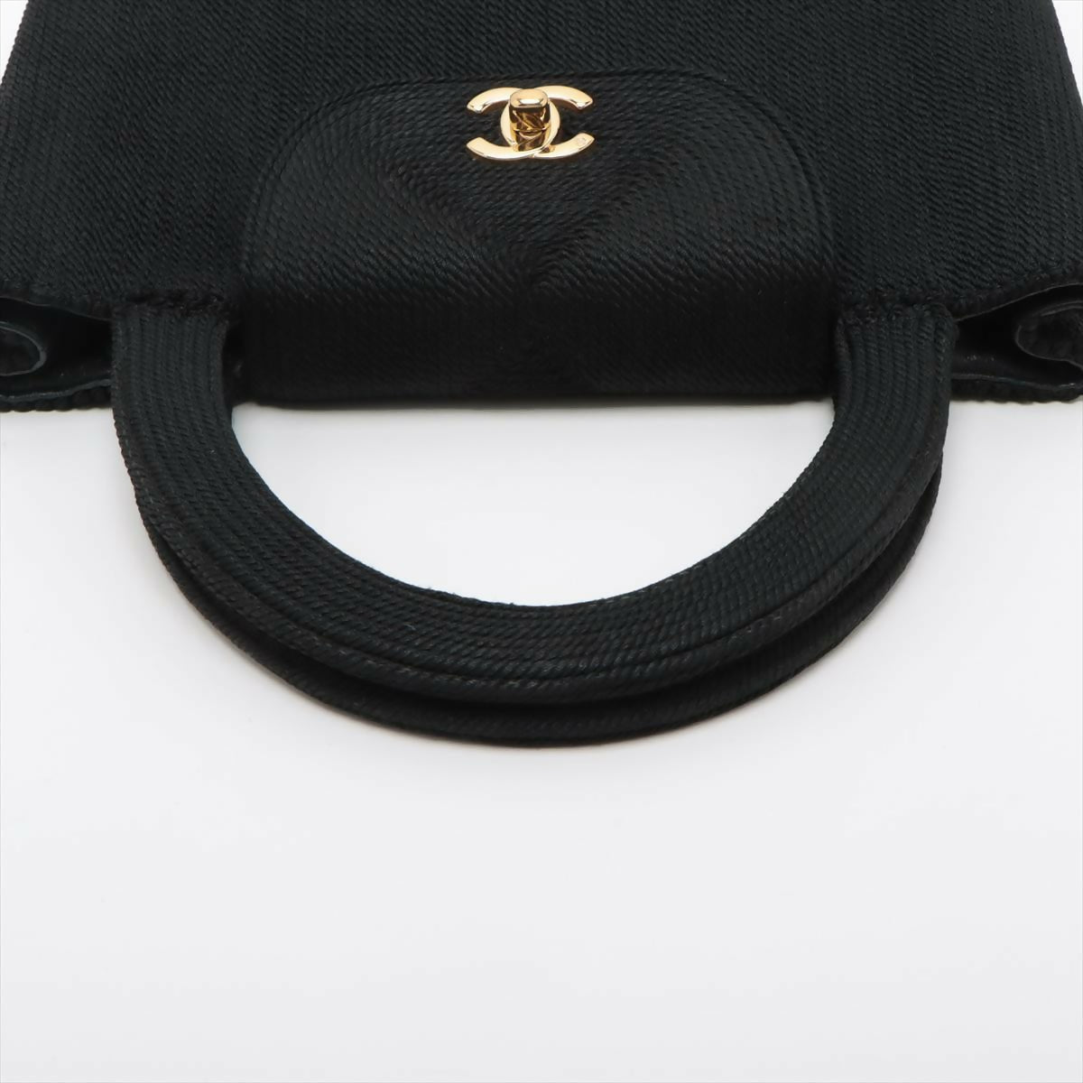 Chanel Black Caviar Rope-embellished Tote Bag