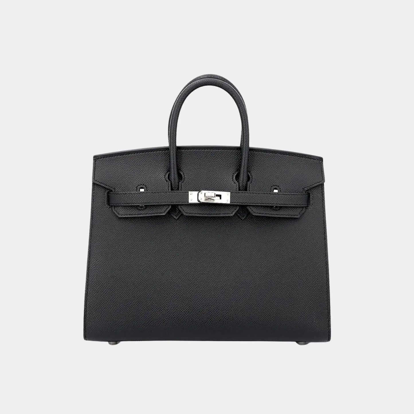 Birkin 25 Epsom Black PHW