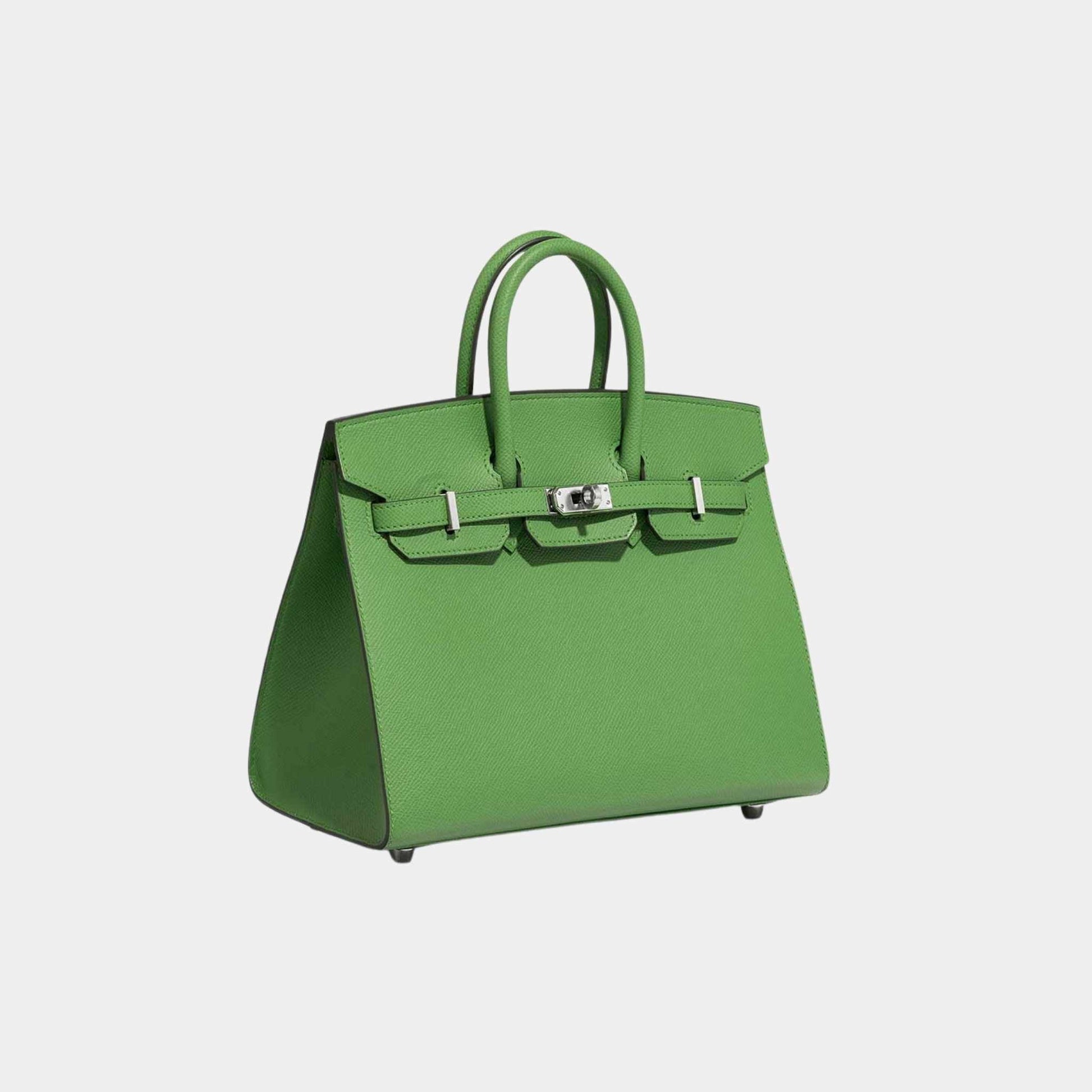Birkin 25 Epsom Vert Yucca
