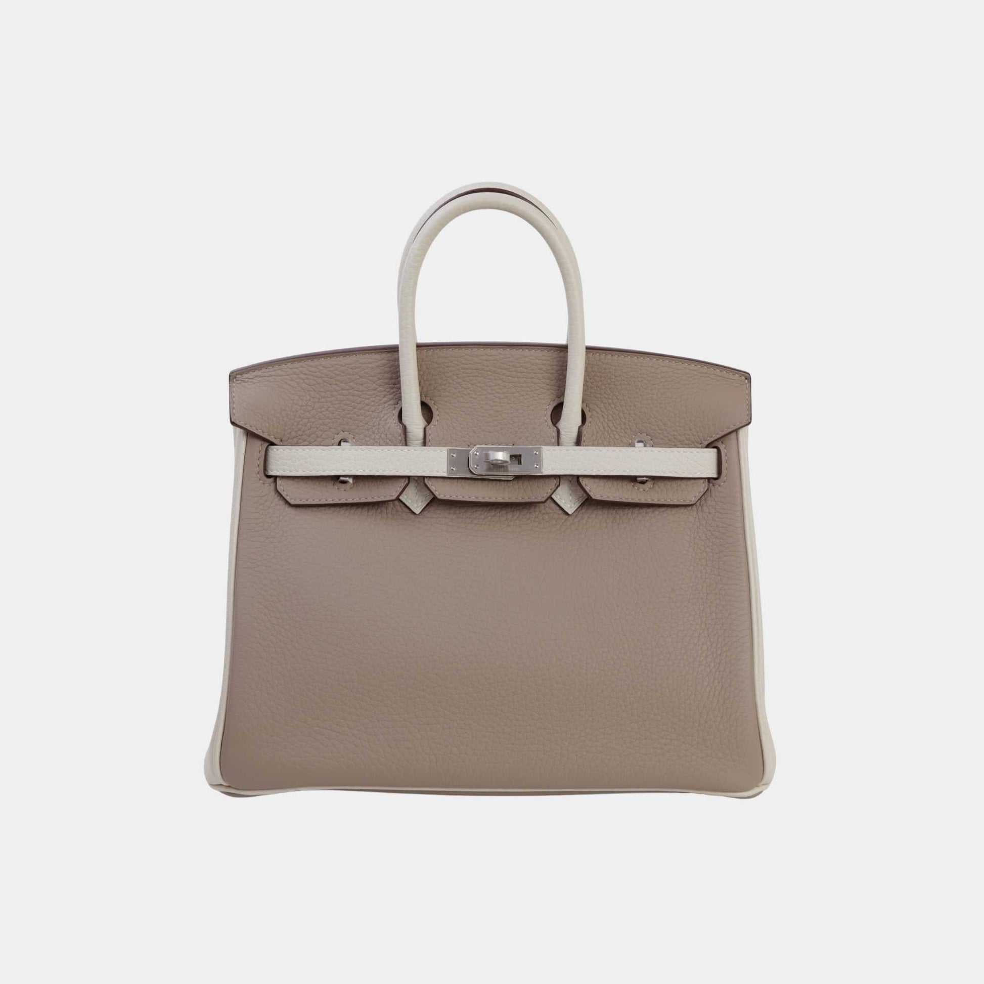 Birkin 25 HSS Togo Gris Tourterelle/ Craie PHW