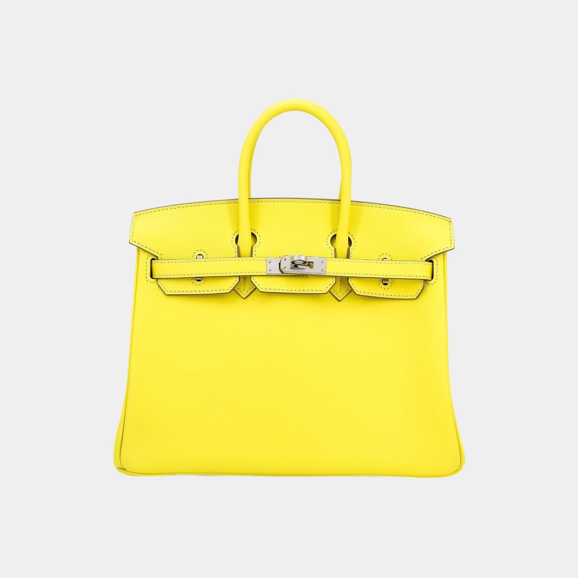 Birkin 25 Swift Lime PHW