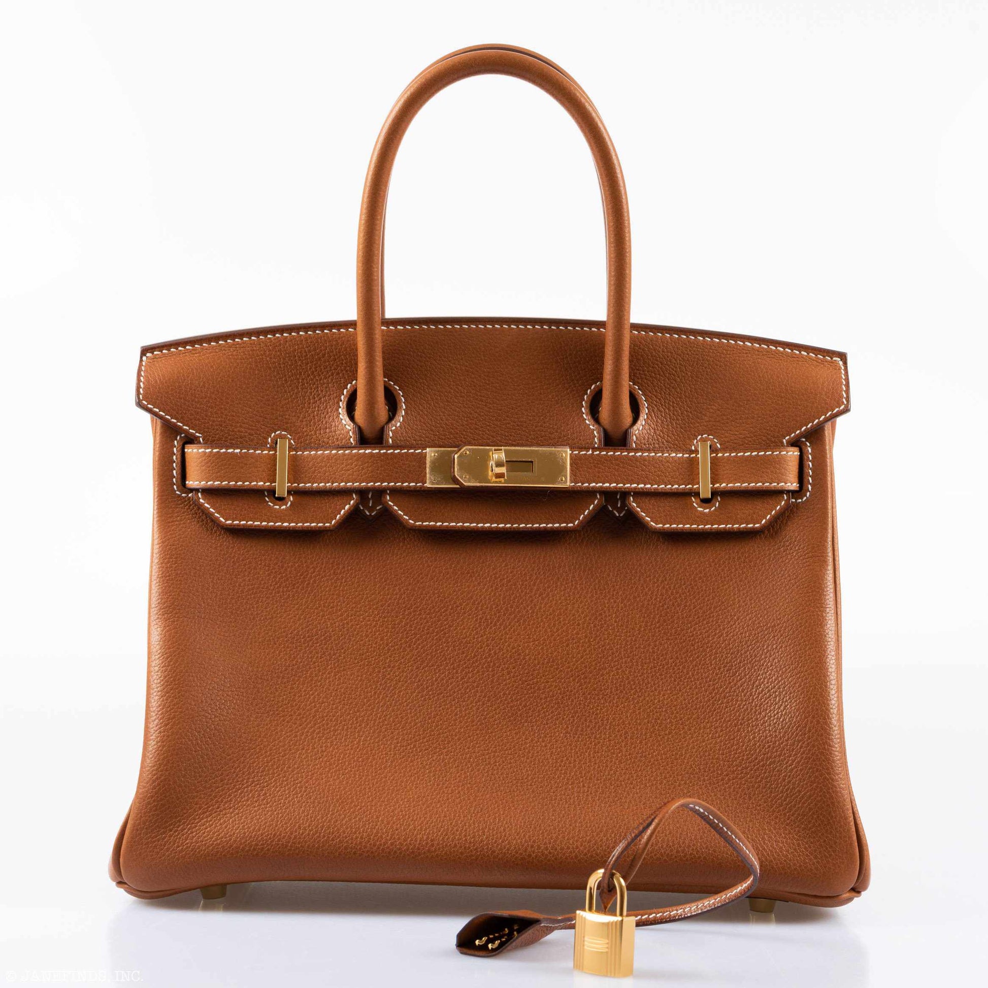 HermesBirkin 30 Fauve Barenia Faubourg Gold Hardware