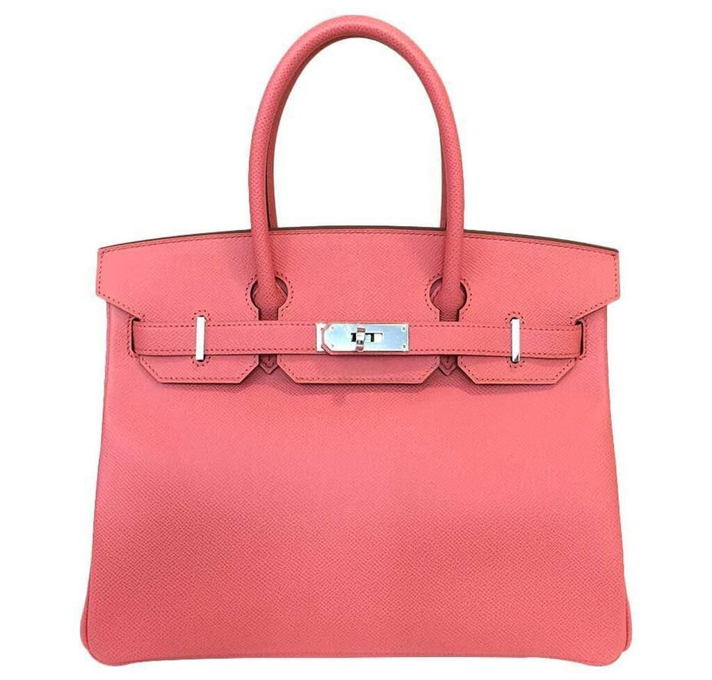 HermesBirkin 30 Bag Pink Flamingo PHW
